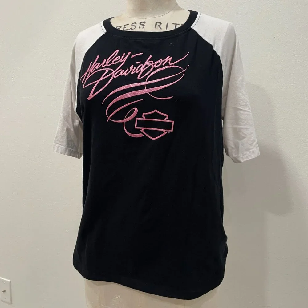 Harley Davidson Baseball Tee - Picture 6 of 8